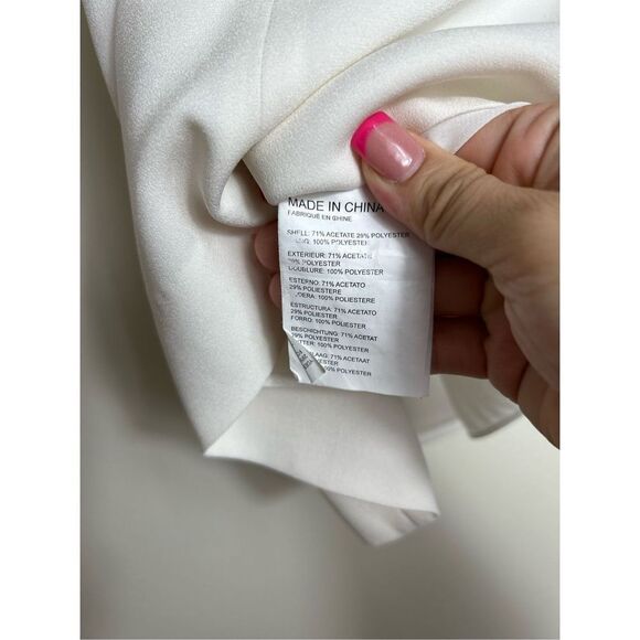 Club Monaco White Sleeveless Blouse - Picture 6 of 6